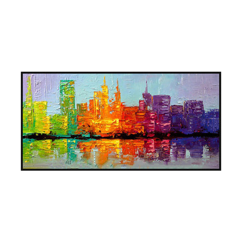 Rainbow Sky Painting